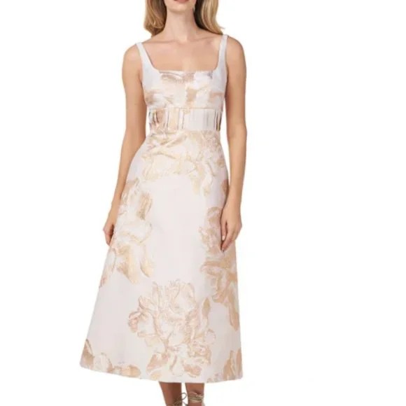 kay unger champagne dress Chandler Walk Thru Gown Kay Unger